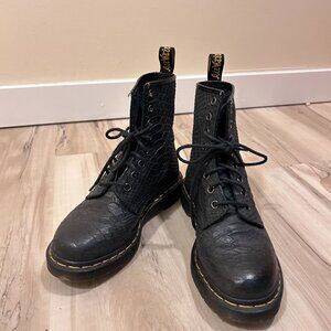 Doc Marten Black leather  boots